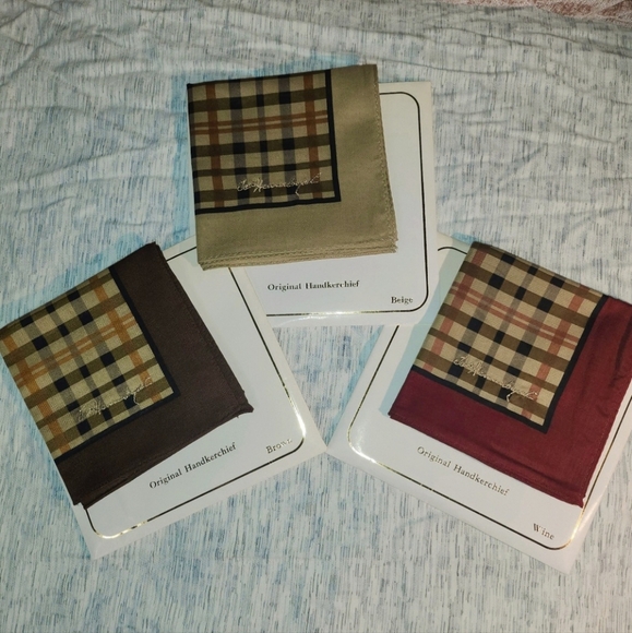 Hennessy COGNAC Original handkerchief 3pcs - Picture 3 of 10